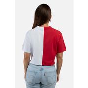 Alabama Hype And Vice Brandy Color Block Cropped Tee